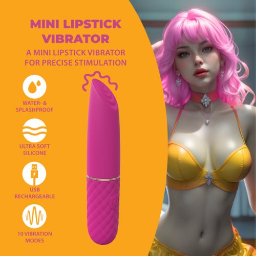 Loveline Mini Lipstick Vibrator
