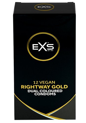 EXS Rightway Gold Kondomer - 12 pack