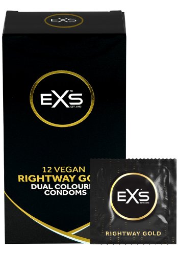 EXS Rightway Gold Kondomer - 12 pack