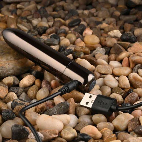 Black Chrome Bullet Vibrator