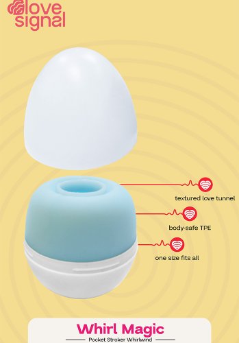 Love Signal Whirl Magic Stroker Egg