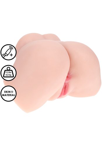 Xkin Bodyforms Bree Knox Dual Entry Vibrating Masturbator