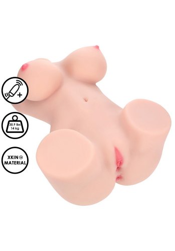 Xkin Bodyforms Aveline Luxe Dual Entry Vibrating Masturbator