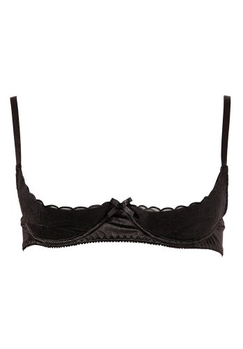 Basic Half-cup Bra, Black
