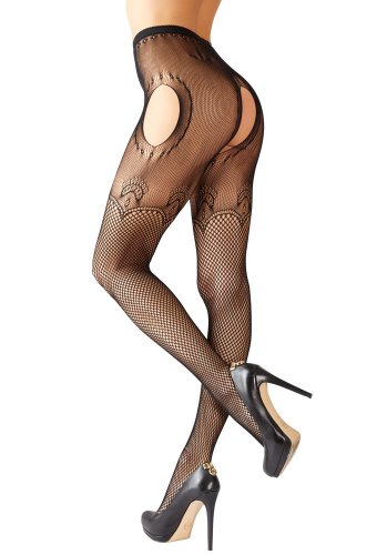 Crotchless Net Tights