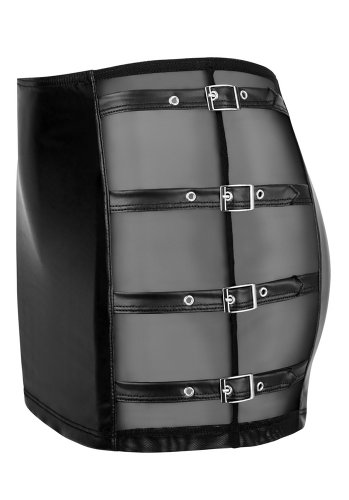 Mini Skirt with Buckles