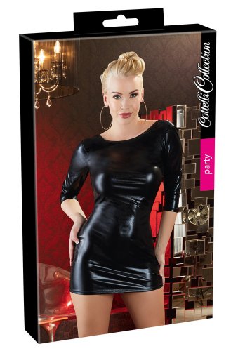 Wetlook Dress Black