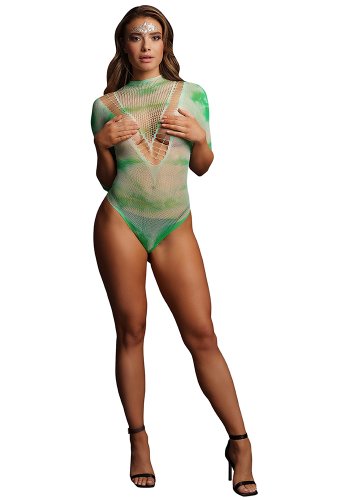 Short sleeve tie dye teddy