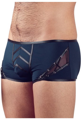 Black man pants with lacing