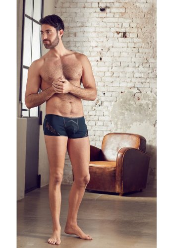 Black man pants with lacing