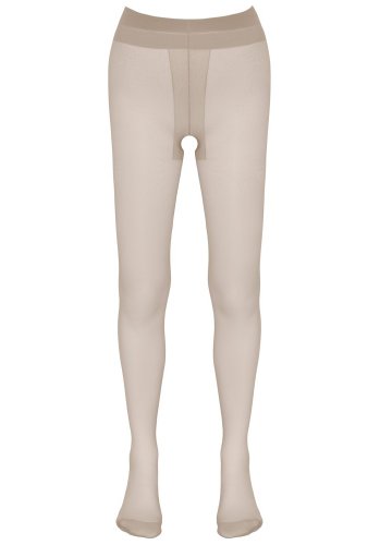 Strumpbyxa med öppen gren, hudfärgad