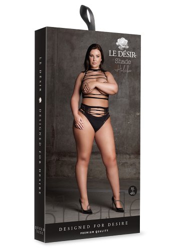 Helike Two piece with open cups Queensize