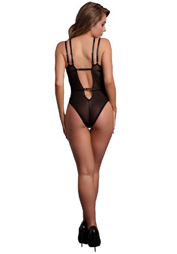 Wireless Lace Bodysuit with Adjustable Sliders