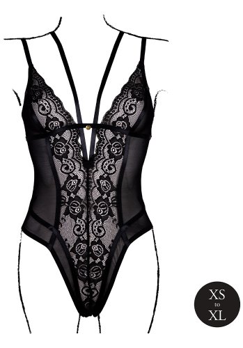 Wireless Lace Bodysuit with Adjustable Sliders