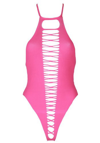 High-Cut Body - Neon Pink