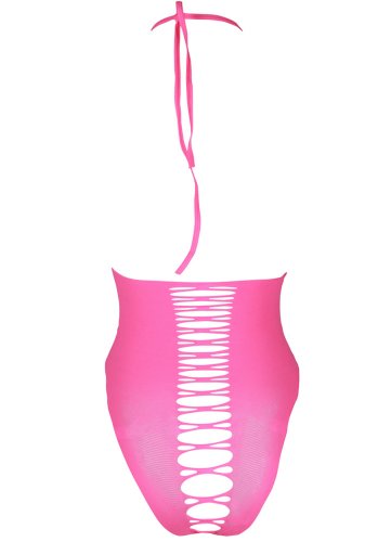 High-Cut Body - Neon Pink