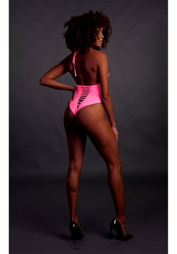 High-Cut Body - Neon Pink