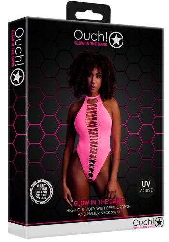 High-Cut Body - Neon Pink