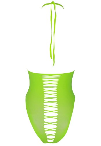 High-Cut Body - Neon Green