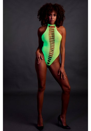 High-Cut Body - Neon Green