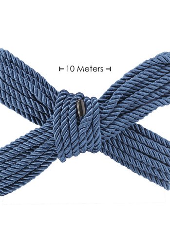 Ouch! Bondage Rope 10 m - Navy Blue