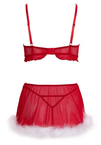Cottelli X-Mas Top and Mini Skirt Set