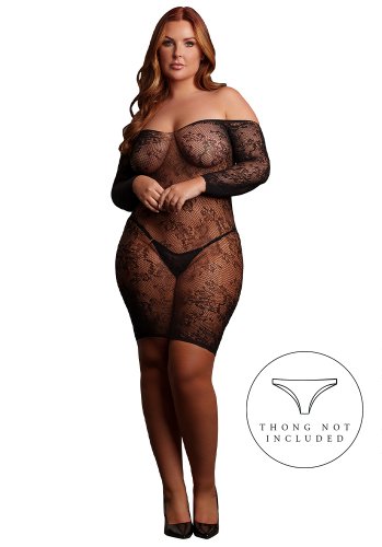 Matilda Lace Mini Dress Queen Size