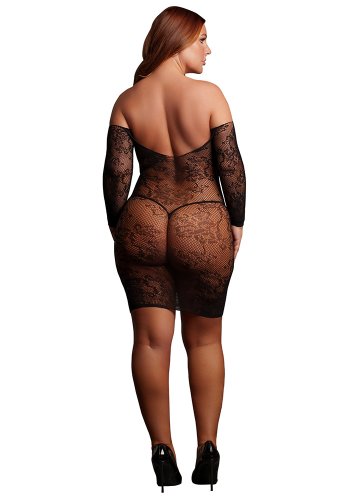 Matilda Lace Mini Dress Queen Size