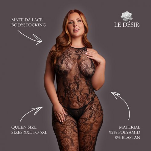 Matilda Lace Bodystocking Queen Size