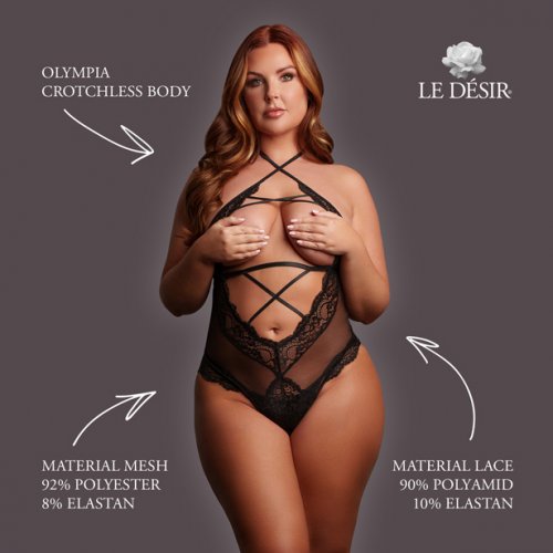 Olympia Crotchless Body Queen Size