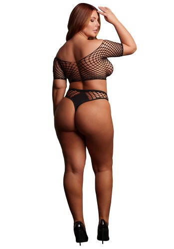 Melia Open Work Set Queen Size