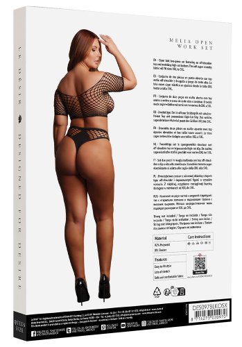 Melia Open Work Set Queen Size