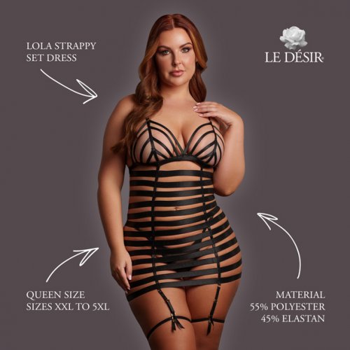 Lola Strappy Set Dress Queen Size