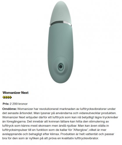Womanizer Next, Svart
