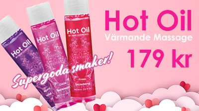 Hot Oil Värmande Massageolja - Supergoda smaker!