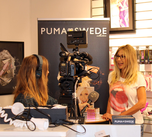 Puma Swede intervjuvas av Norrköpings Tidningar