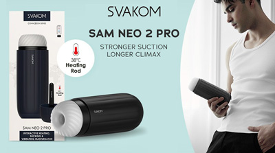 Svakom Sam Neo - Appstyrd masturbator för män