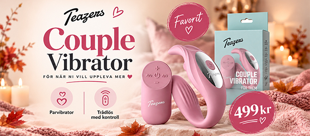 Teazers Trådlös parvibrator
