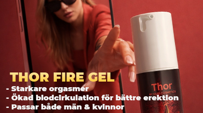 Skönare orgasmer med Thor Fire Gel